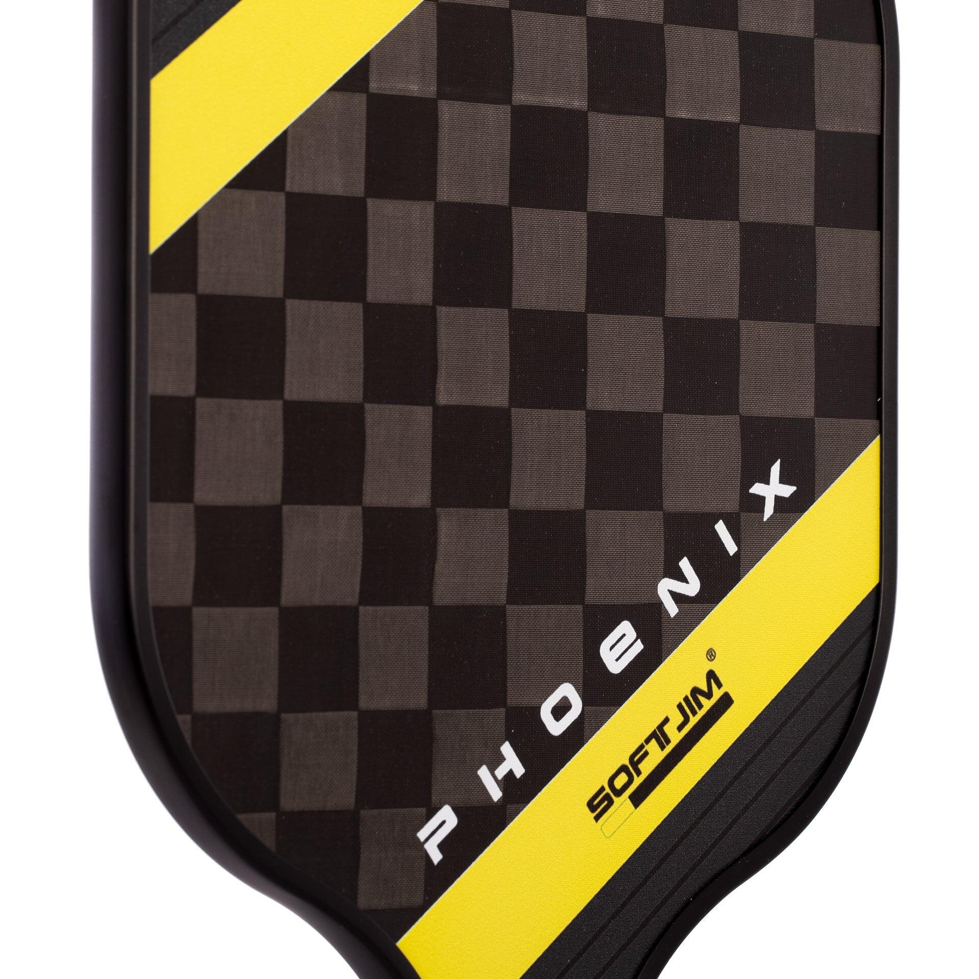 Pala de Pickleball  SOFTJIM  Aluminio/Carbono Phoenix 5/7
