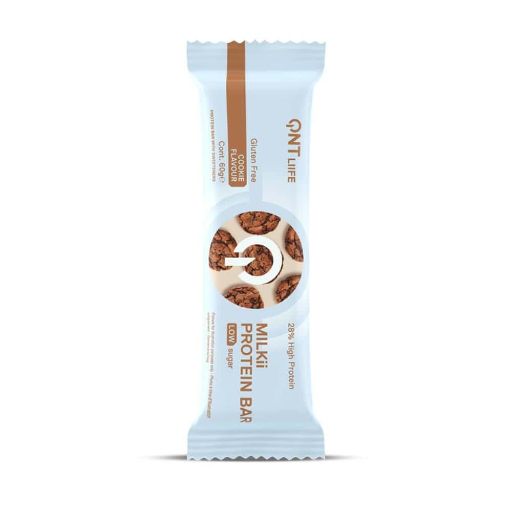 Barres Protéinées | Boîte Milkii Protein Bar (12x60g) | Cookies 2/3