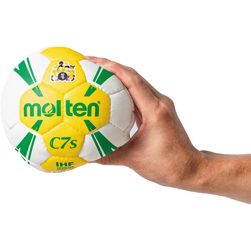 Ballon De Handball C7S (Blanc / Jaune) Taille unique 2/3