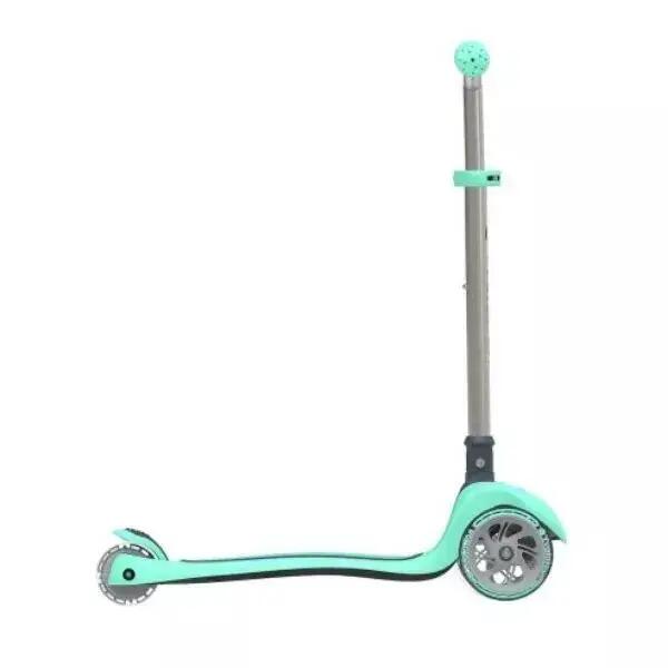 Yvolution: Glider Air összecsukható, világító, háromkerekű roller - Zöld 3/5