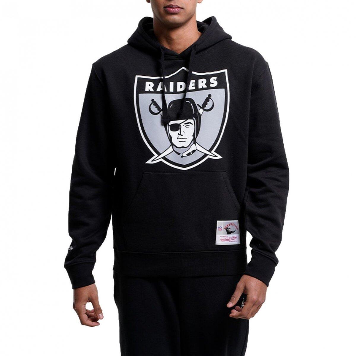 Bluza męska do futbolu amerykańskiego Mitchell & Ness NFL Hoody Oakland Raiders