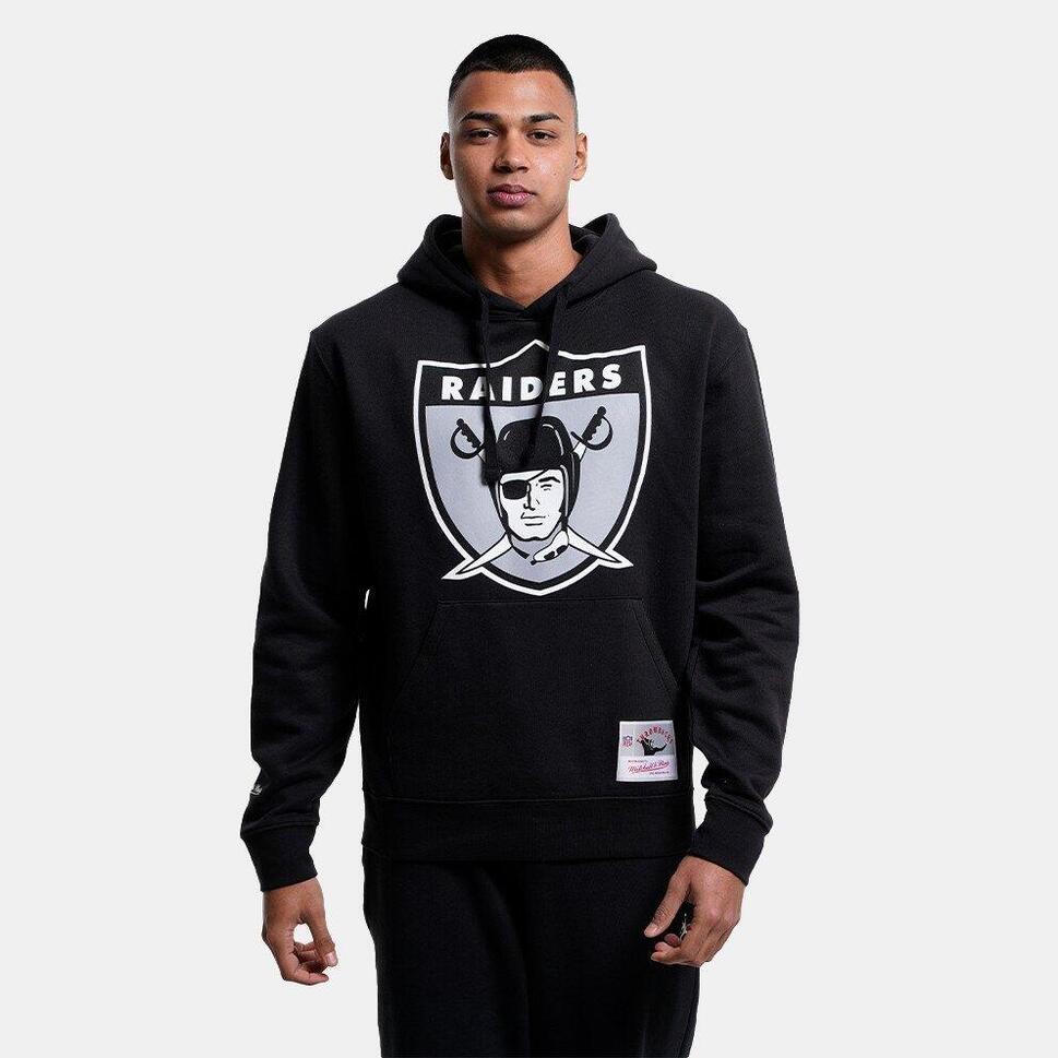 Bluza męska do futbolu amerykańskiego Mitchell & Ness NFL Hoody Oakland Raiders
