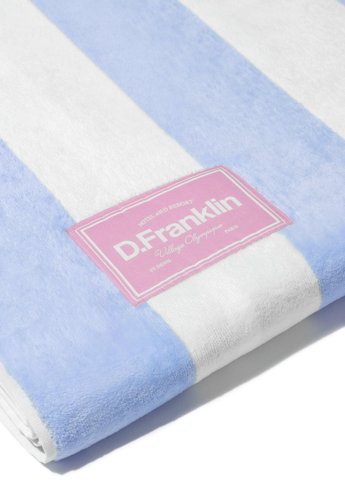 Asciugamano da Spiaggia D. Franklin Old Money Jacquard Velour Beach Towel 4/4