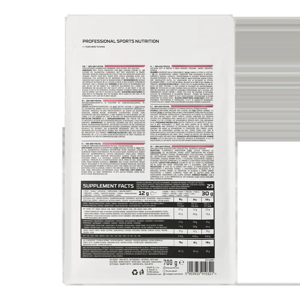 OstroVit 100% Whey Protein 700 g 3/3