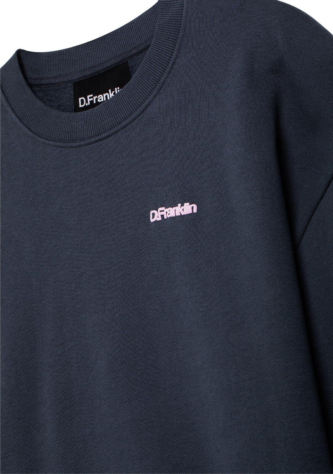Felpa basic D.Franklin Eternity Crop Sweatshirt 3/3