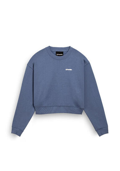 Felpa basic D.Franklin Eternity Crop Sweatshirt
