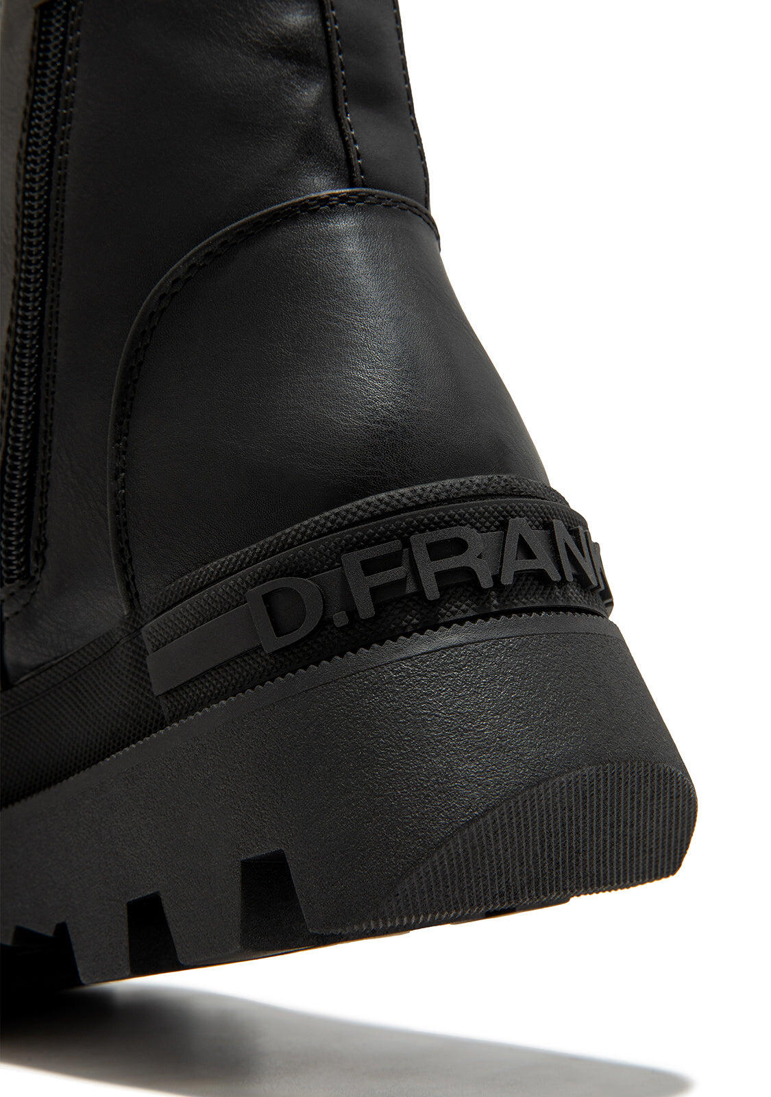 Botas Militares Corte Bajo All Track Full Negro D.Franklin 3/4