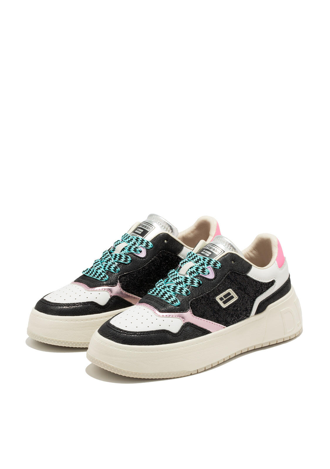 Zapatillas D. Franklin Court Basic Glitter 2/4