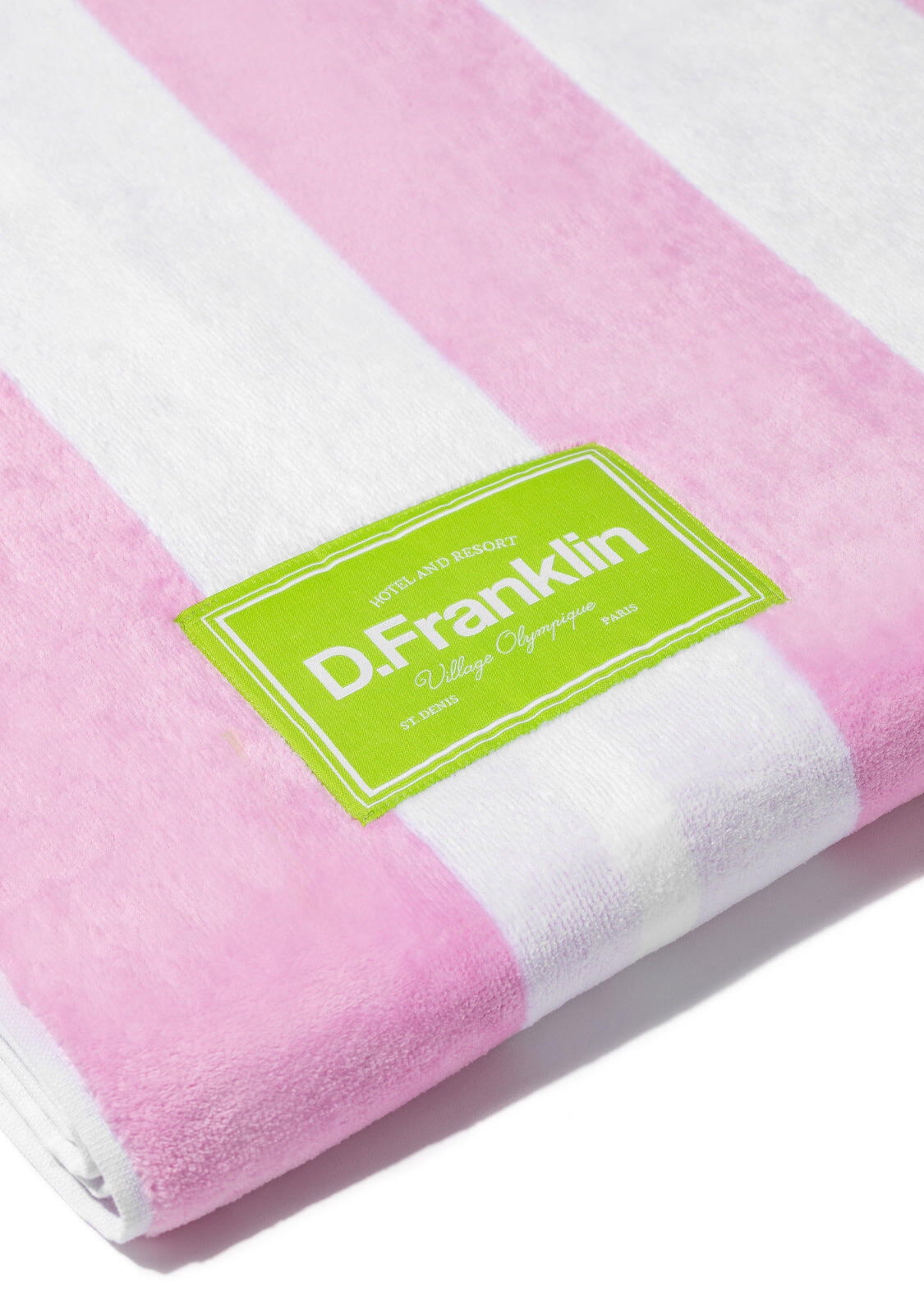Toalla D.Franklin Rayas  Rosa/Blanco D.Franklin 4/4