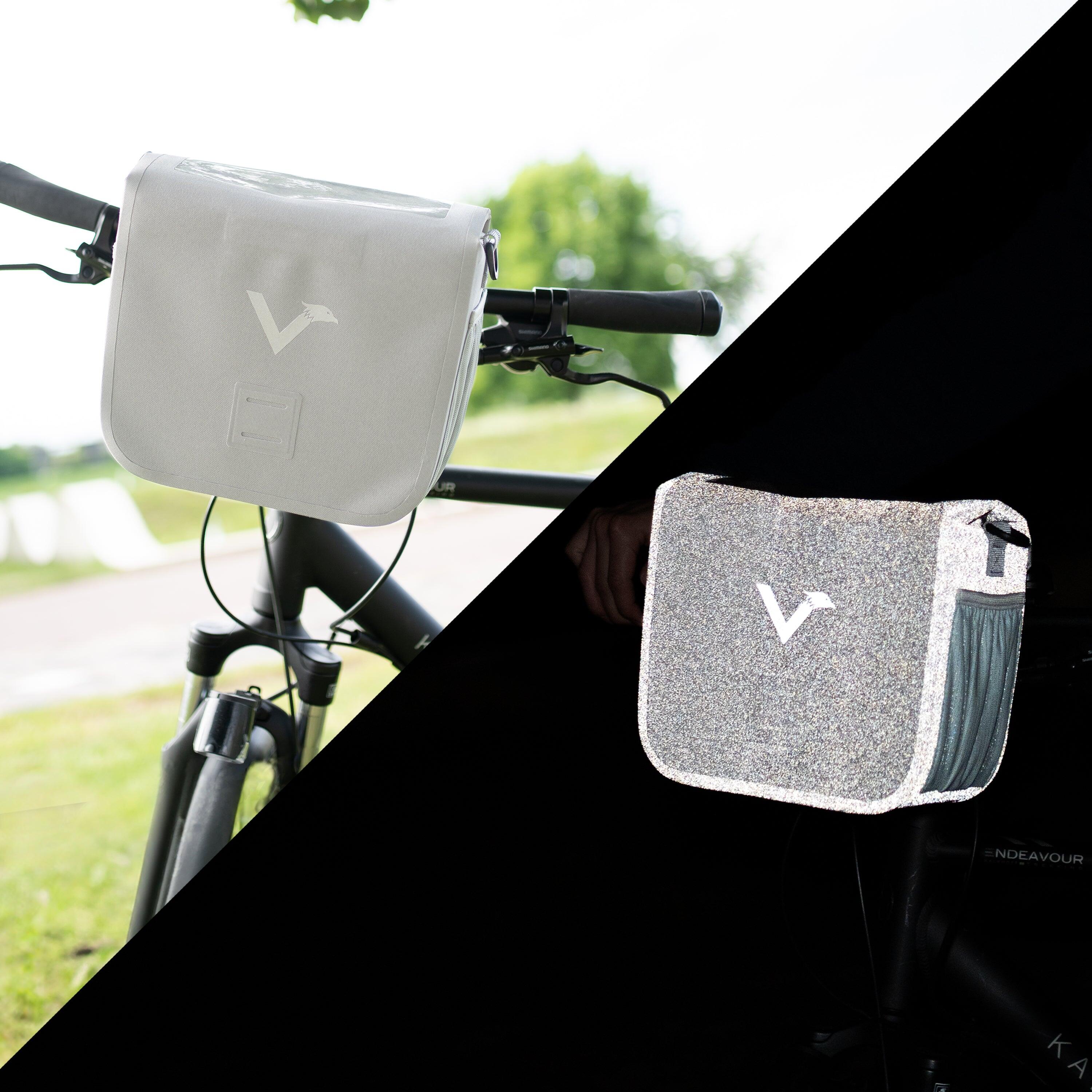 Lenkertasche wasserdicht mit Handyfach - Front Pack mit KLICKfix - 7 L 2/6