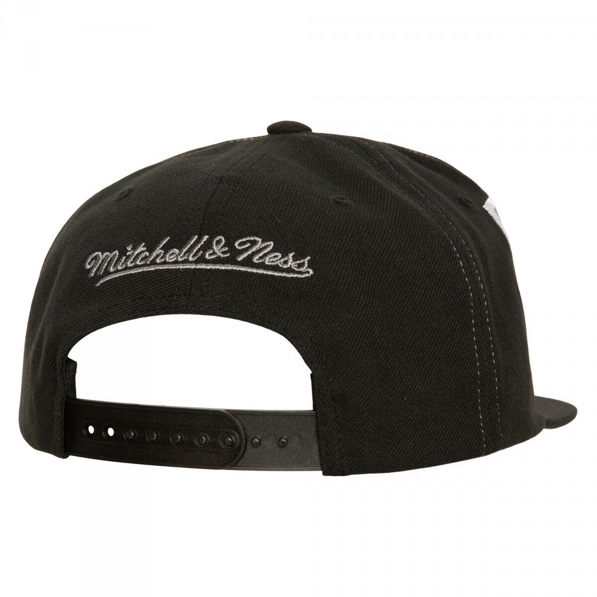Czapka z daszkiem do koszykówki Mitchell & Ness Brooklyn Nets czarna 2/2