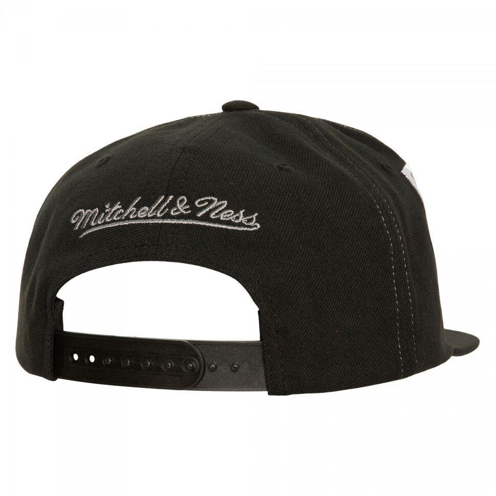 Czapka z daszkiem do koszykówki Mitchell & Ness Brooklyn Nets czarna