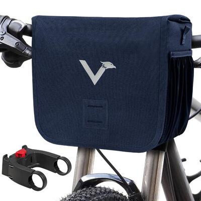 Stuurtas fietstas waterdicht en mobiel telefoonvak met klickfix houder 7l