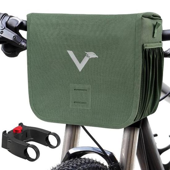 Front Pack - Borsa da manubrio con KLICKfix verde