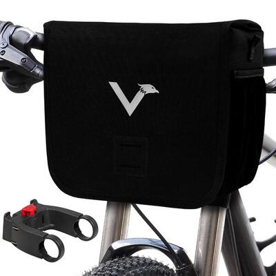 Stuurtas fietstas waterdicht en mobiel telefoonvak met klickfix houder 7l