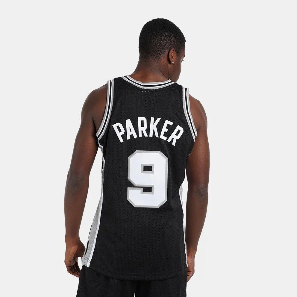 Koszulka męska do koszykówki Mitchell & NBA San Antonio Spurs Spurs Tony Parker 4/5