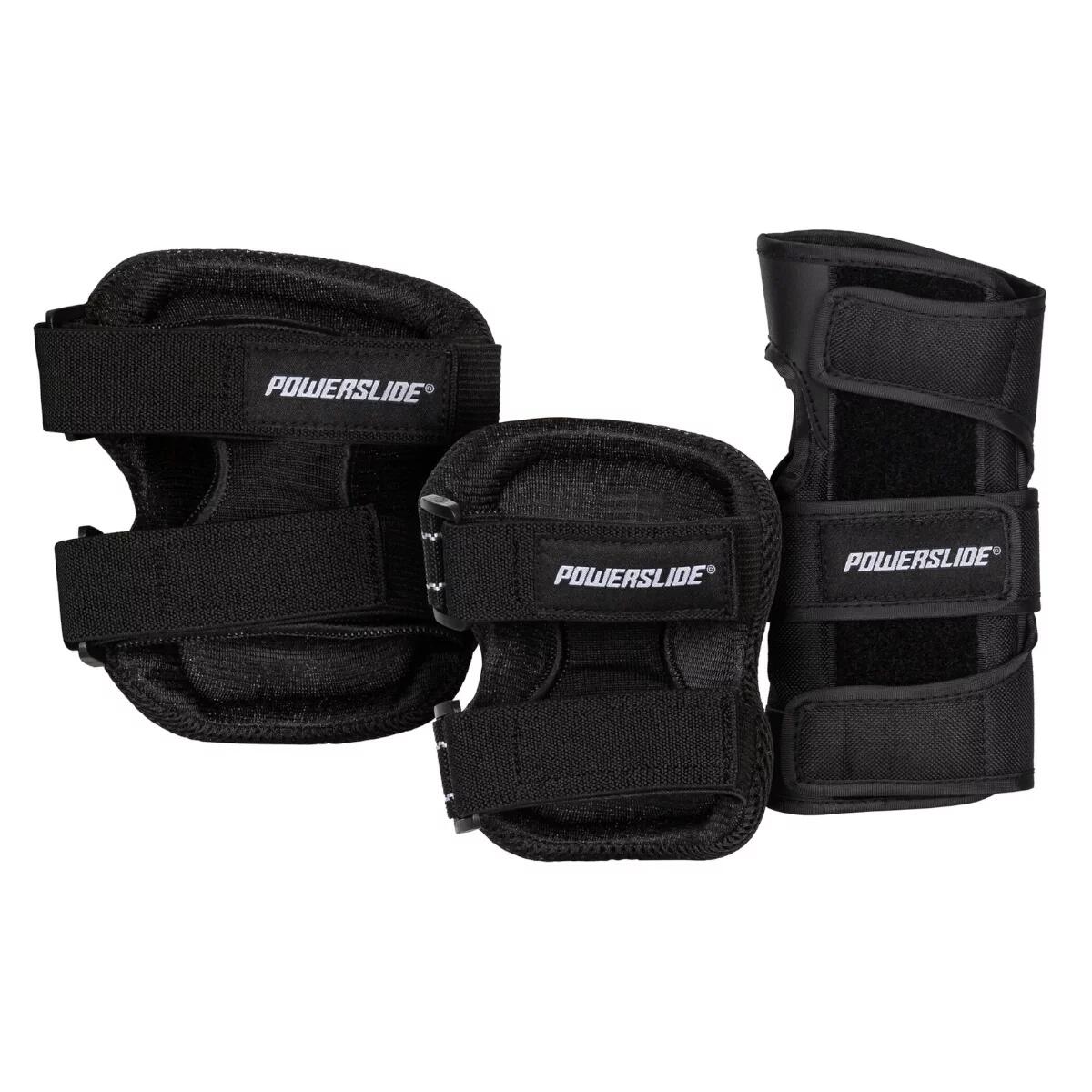 Zestaw 3 Ochraniaczy Powerslide Basic Adult Black 3/5