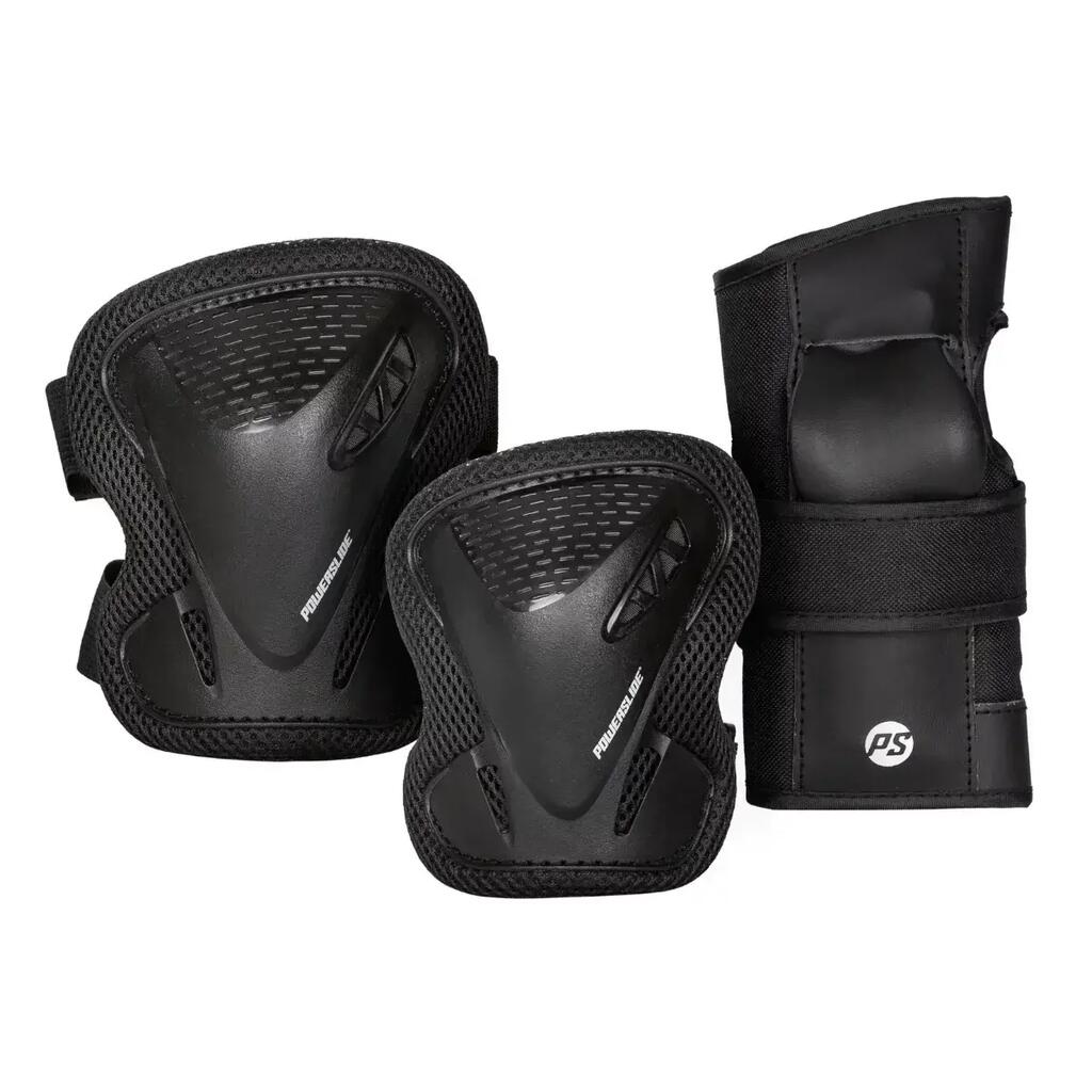 Knee-pad set Powerslide Basic (x3)