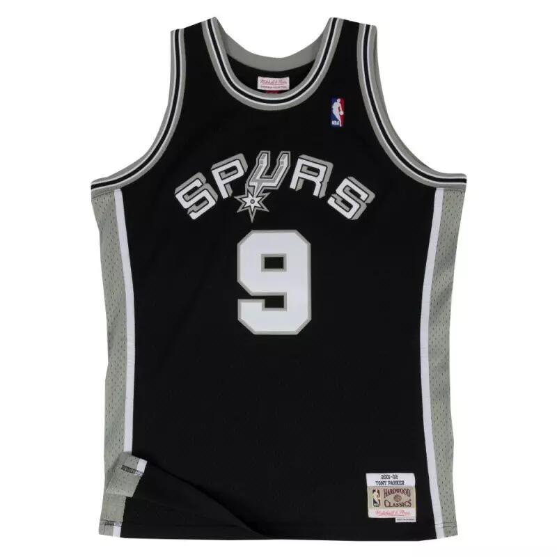 Koszulka męska do koszykówki Mitchell & NBA San Antonio Spurs Spurs Tony Parker