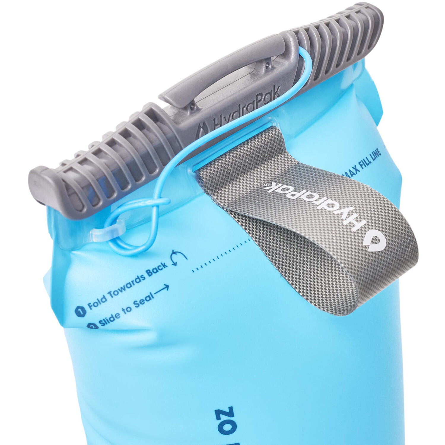 HydraPak Velocity 2 L – Sacca idrica ultraleggera – Blu 3/7