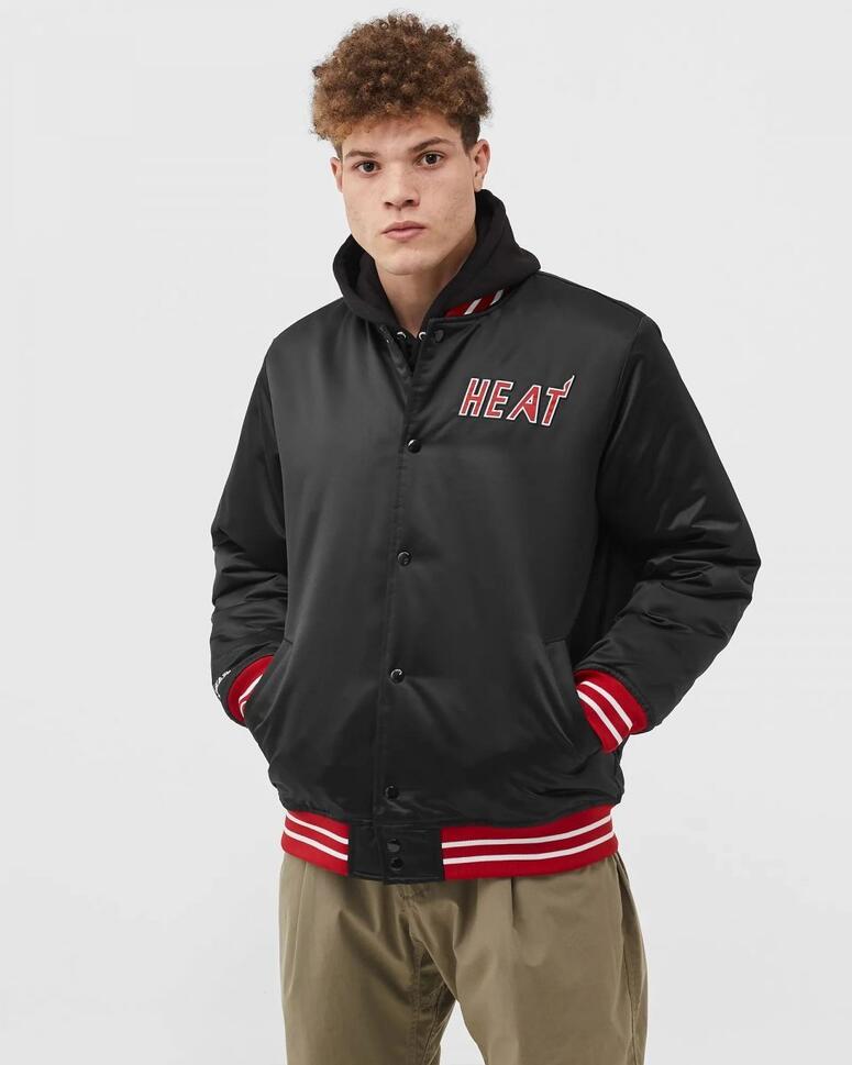 Kurtka uniwersalna męska Mitchell & Ness OJBF3413MHEYYPPPBLCK