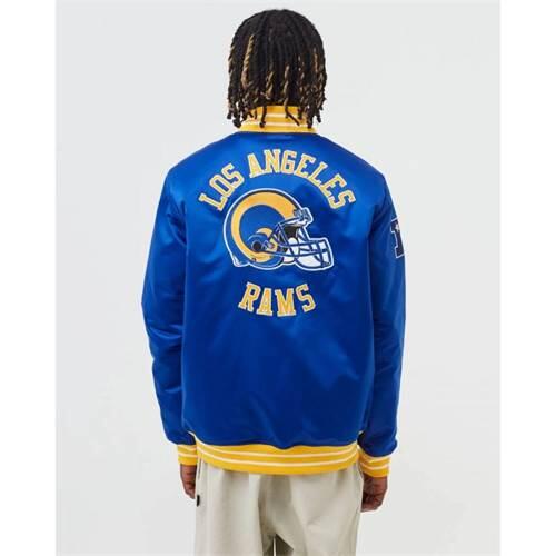 Mitchell & Ness Nfl Heavyweight Satin Jacket Los Angeles Rams M 3/5