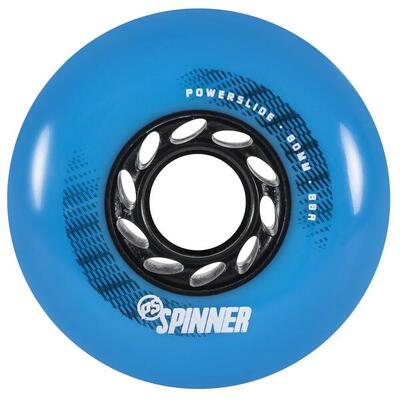 Zestaw 4 kółek do rolek Powerslide PS SPINNER Wheels Pack 80mm 88A Blue