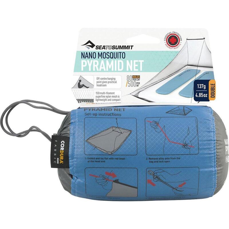 Moskitiera Nano Mosquito Pyramid Net Double