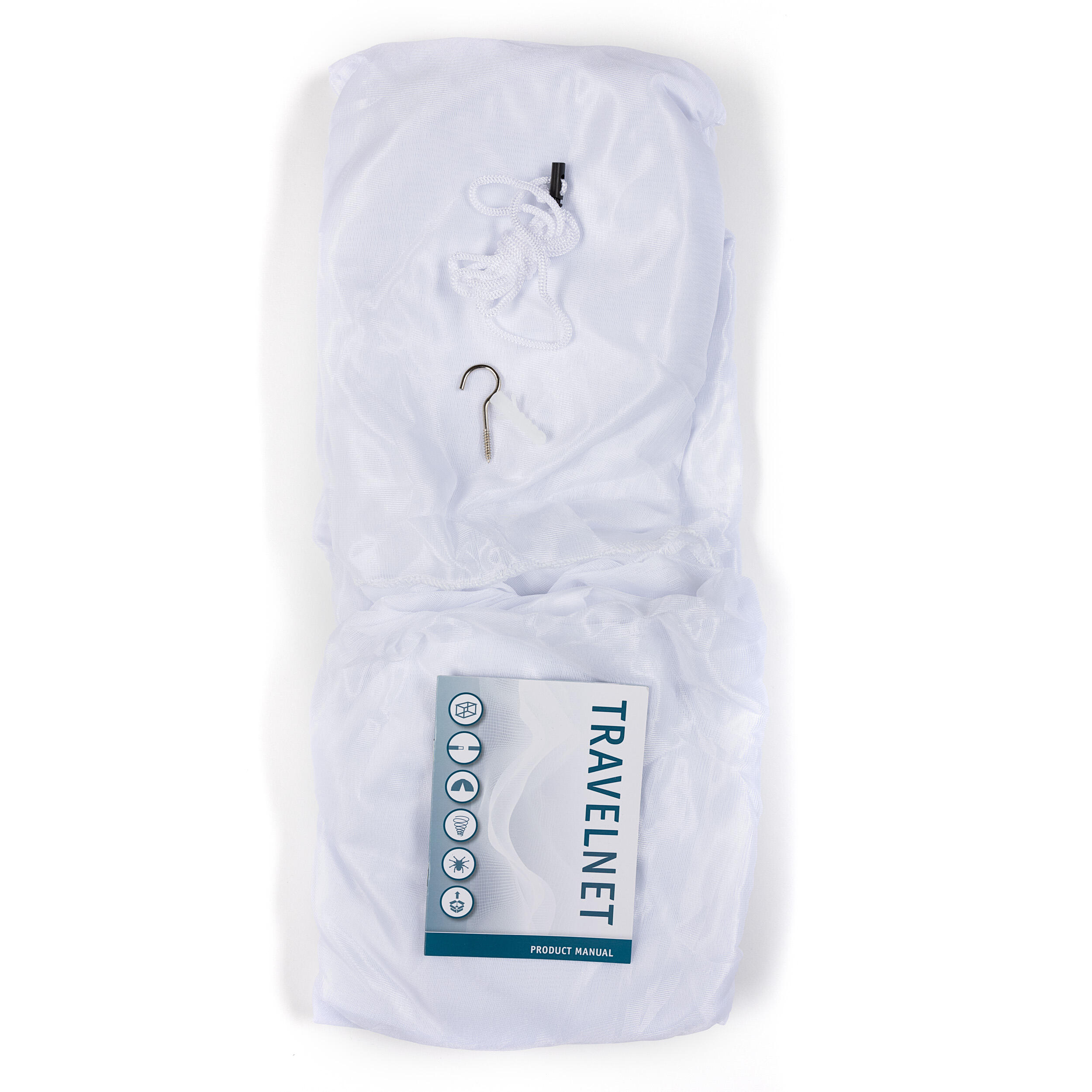 Mosquitera de viaje doble sin impregnar y malla 2000: POP-OUT PURE II. 3/7
