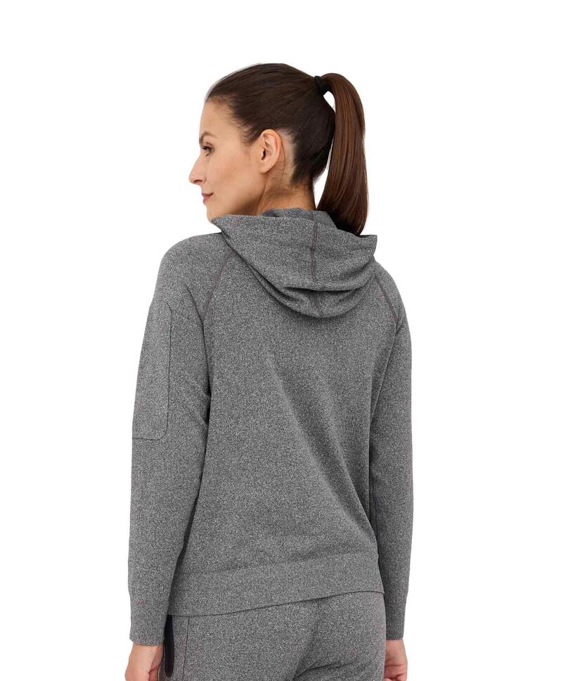 Bluza damska wełniana z kapturem Brubeck OUTDOOR MERINO