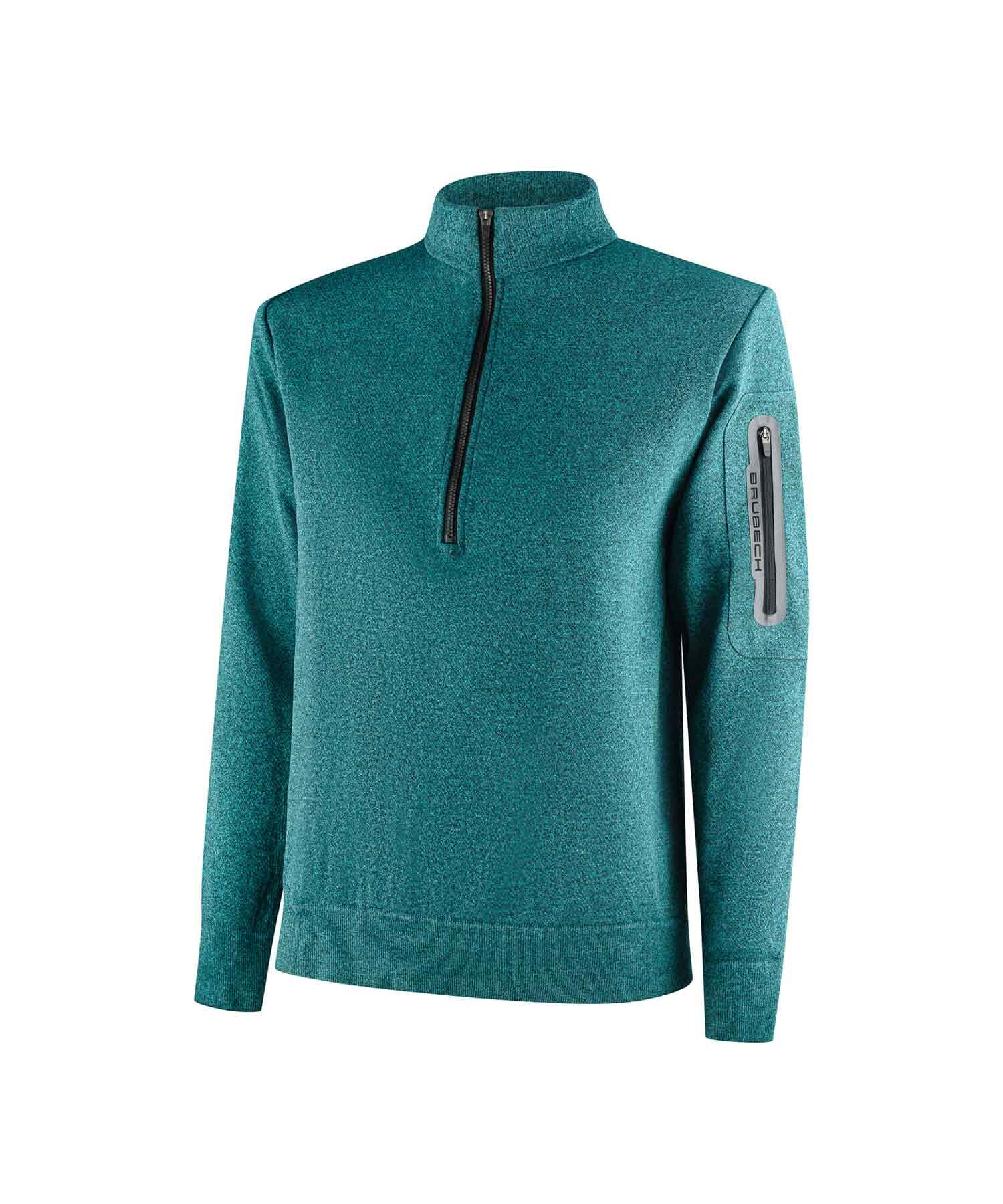 Bluza damska wełniana rozpinana Brubeck OUTDOOR MERINO 3/5