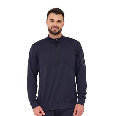 Bluza męska wełniana z krótkim ekspresem Brubeck OUTDOOR MERINO