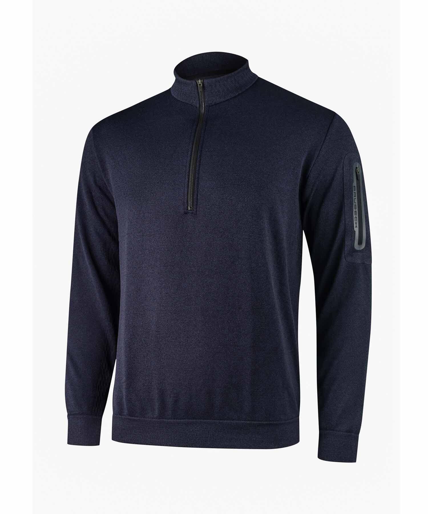Bluza męska wełniana z krótkim ekspresem Brubeck OUTDOOR MERINO 3/5