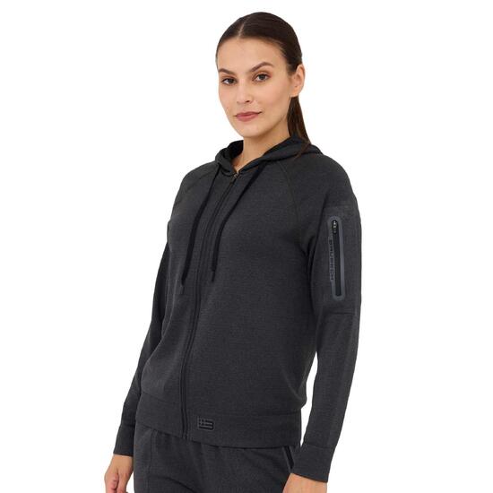 Bluza damska wełniana z kapturem Brubeck OUTDOOR MERINO