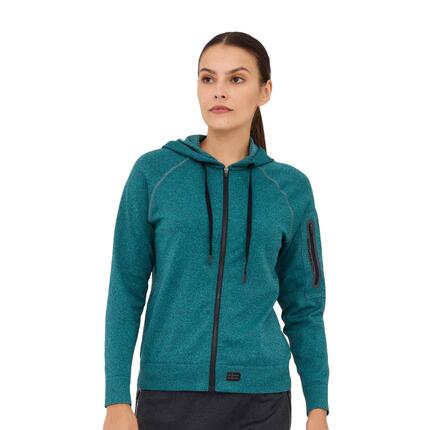 Bluza damska wełniana z kapturem Brubeck OUTDOOR MERINO
