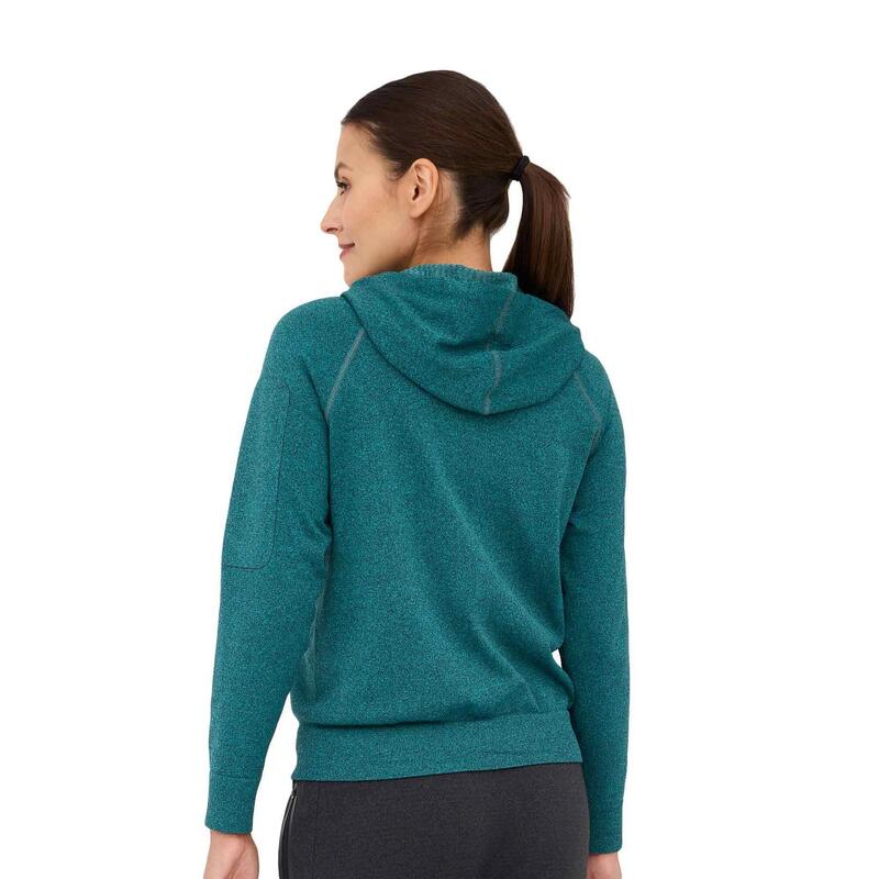 Bluza damska wełniana z kapturem Brubeck OUTDOOR MERINO