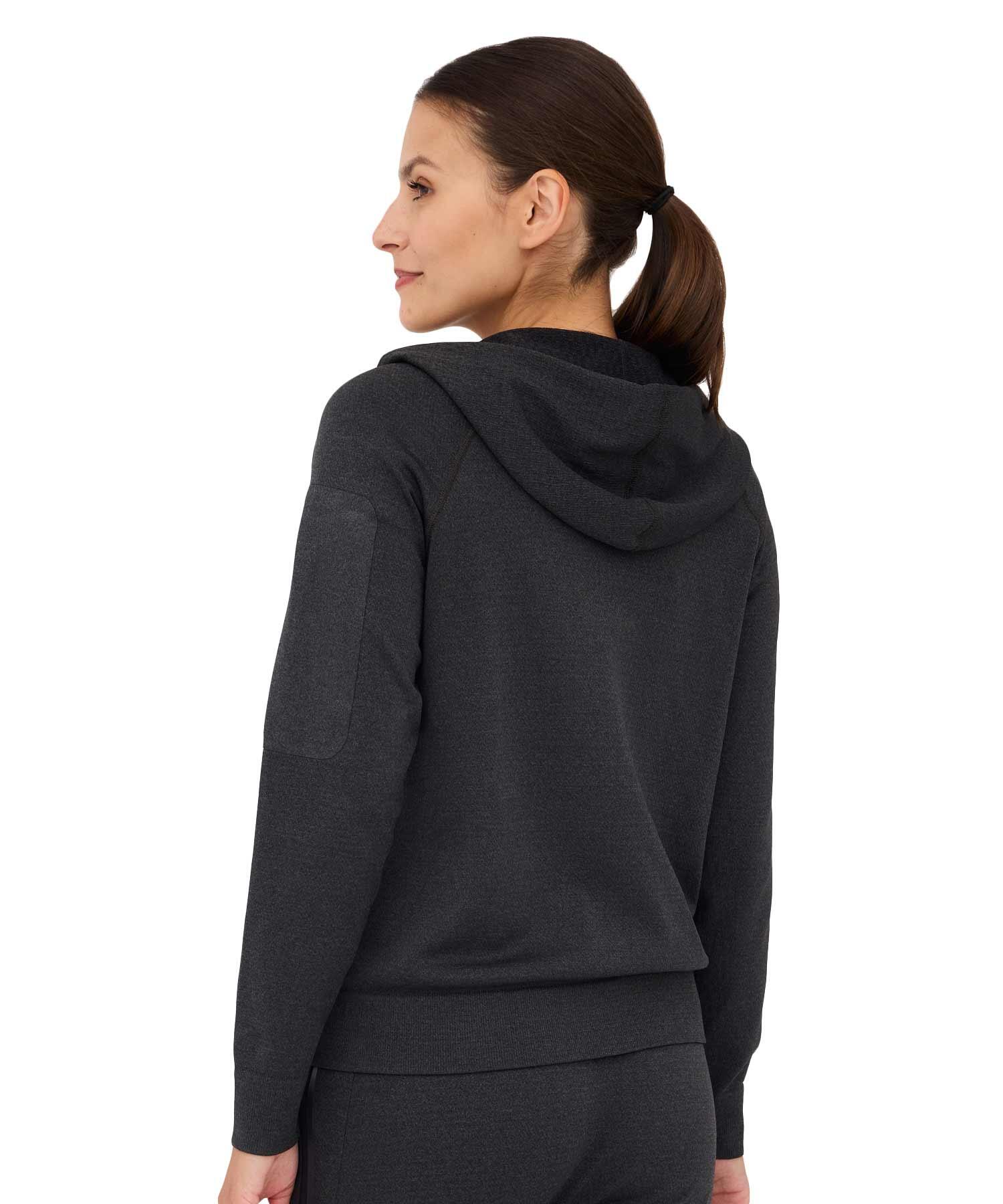 Bluza damska wełniana z kapturem Brubeck OUTDOOR MERINO 2/5