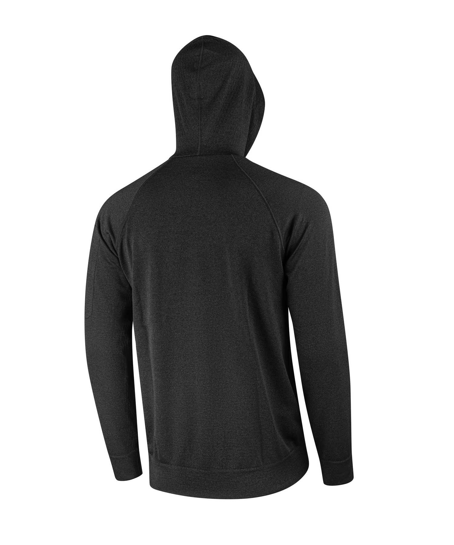 Bluza męska wełniana z kapturem Brubeck OUTDOOR MERINO 4/5