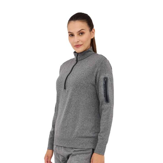 Bluza damska wełniana z krótkim ekspresem Brubeck OUTDOOR MERINO