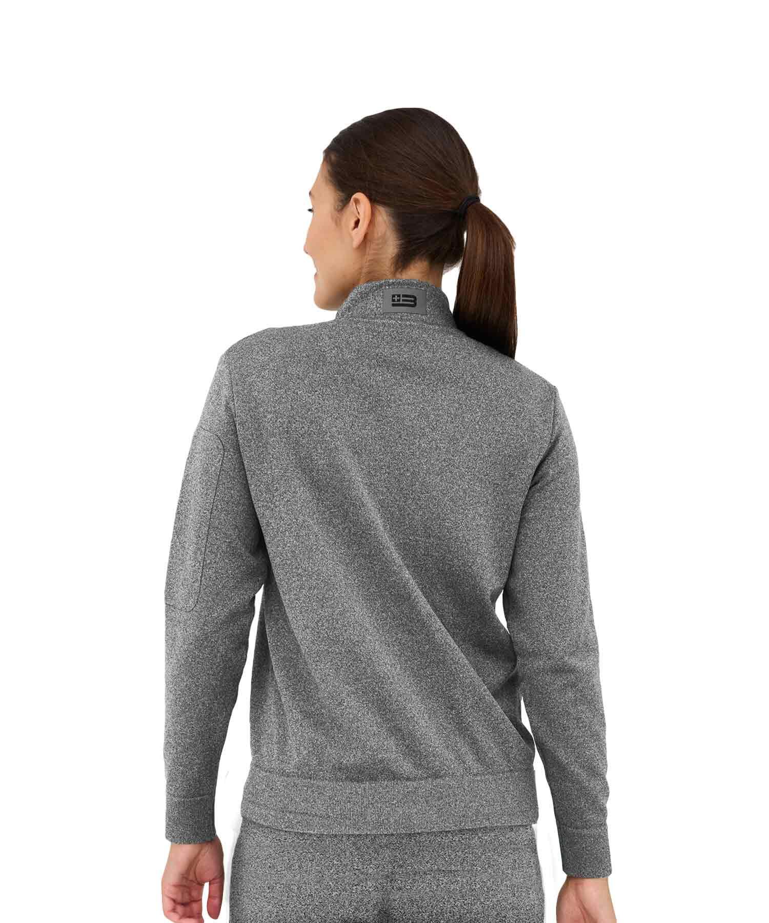 Bluza damska wełniana z krótkim ekspresem Brubeck OUTDOOR MERINO 2/5