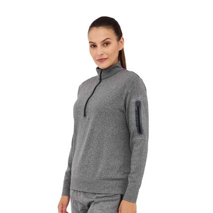 Bluza damska wełniana z krótkim ekspresem Brubeck OUTDOOR MERINO