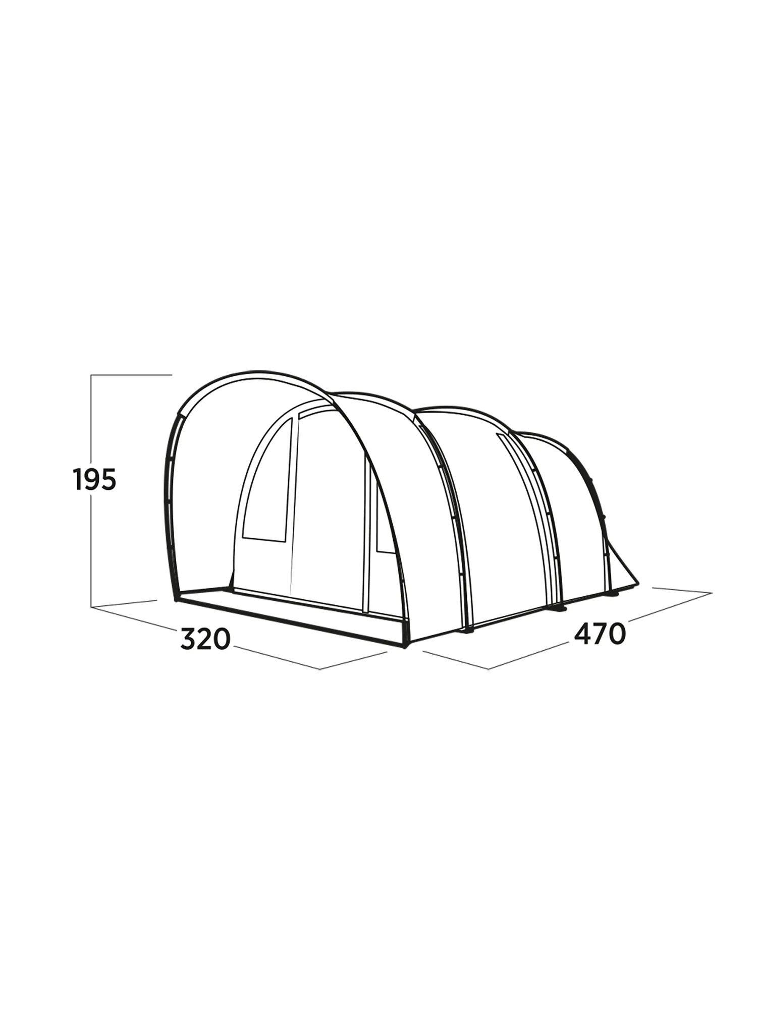 Namiot 5-osobowy Easy Camp Skarvan 5 2/7