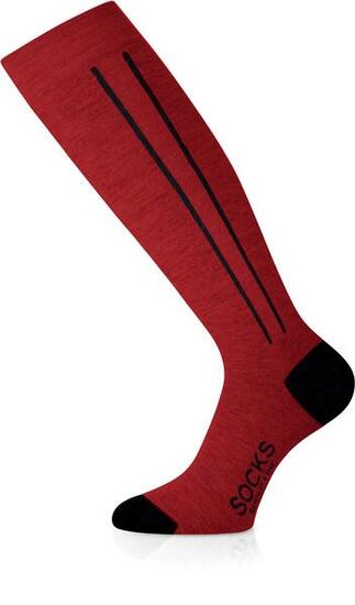 Chaussettes de ski LASTING en laine mérinos FWC