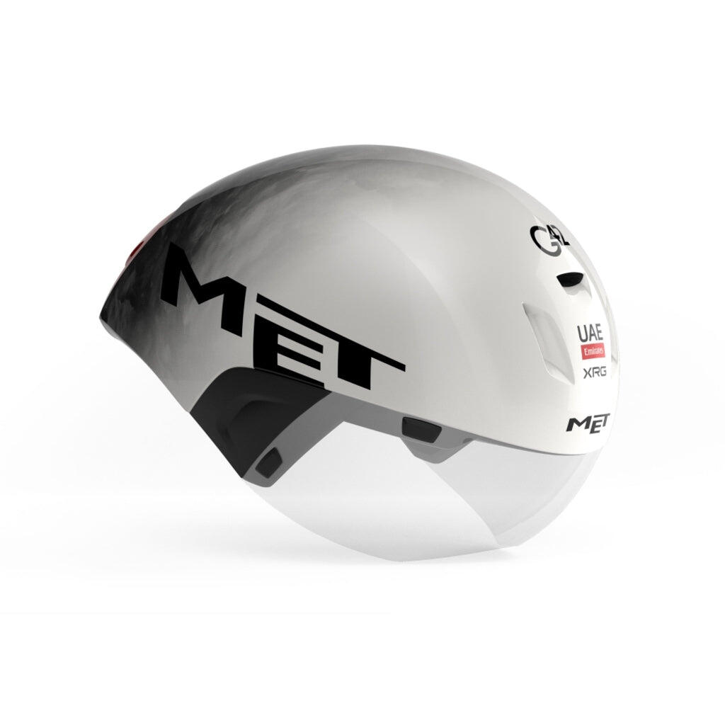 Kask rowerowy Codatronca UAE Team Emirates MY25 Biały Czarny