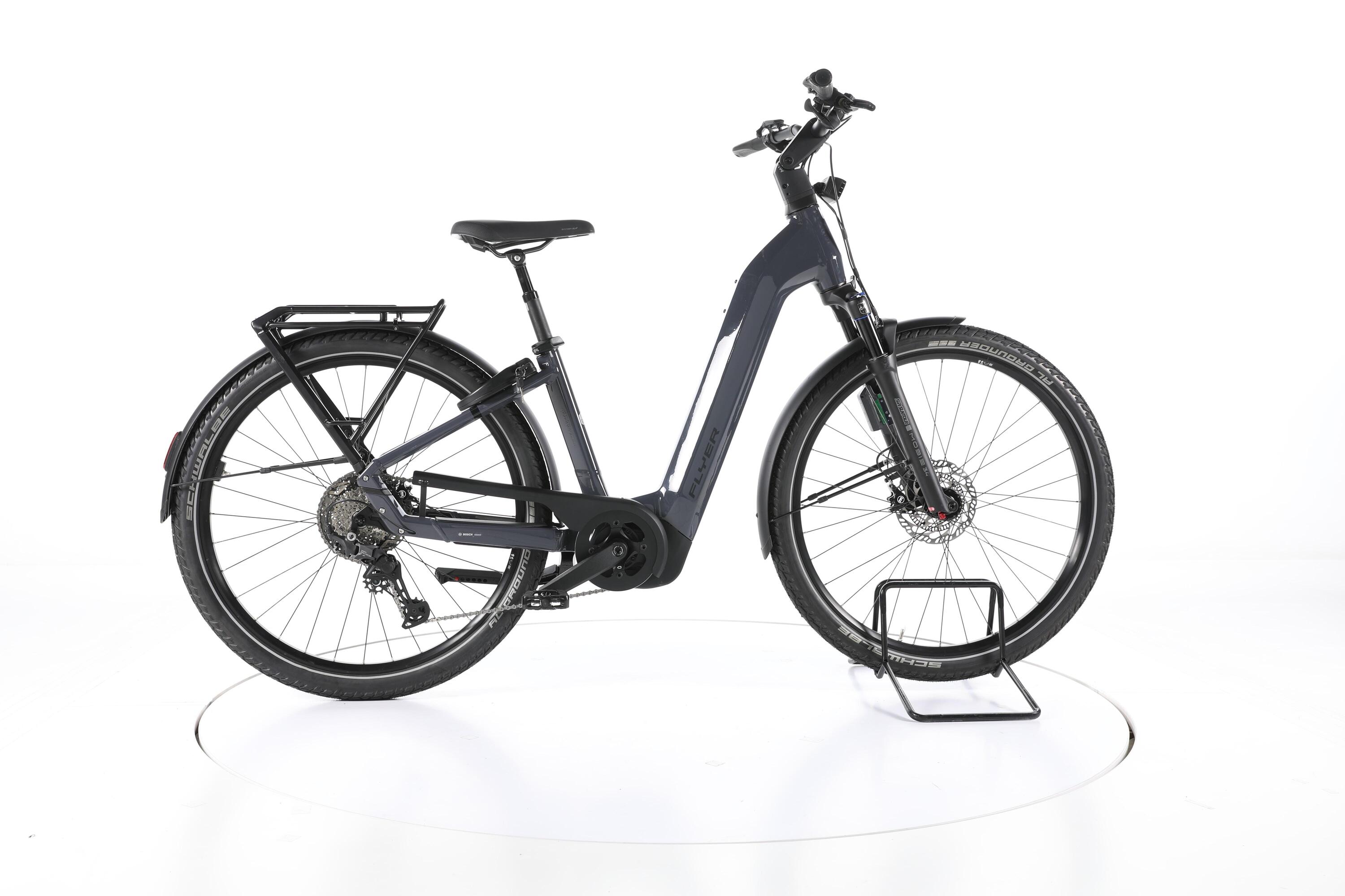 Refurbished - FLYER Gotour 7.10 ABS Trekking E-Bike Lage instap  - Zeer goed 1/7