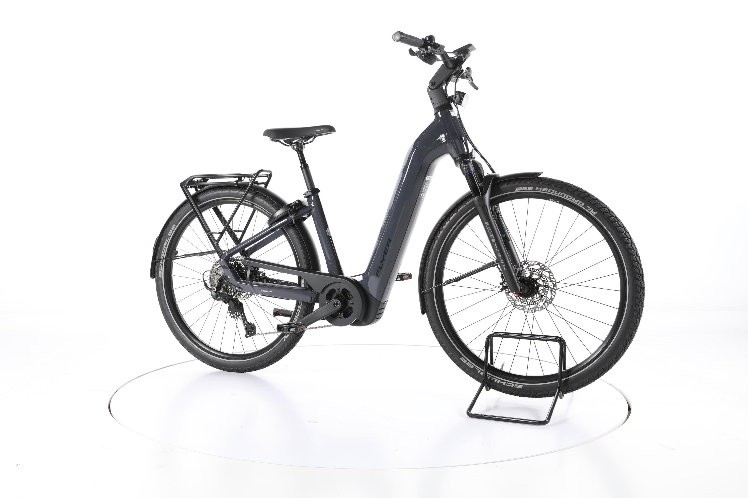 Refurbished - FLYER Gotour 7.10 ABS Trekking E-Bike Lage instap  - Zeer goed 2/7