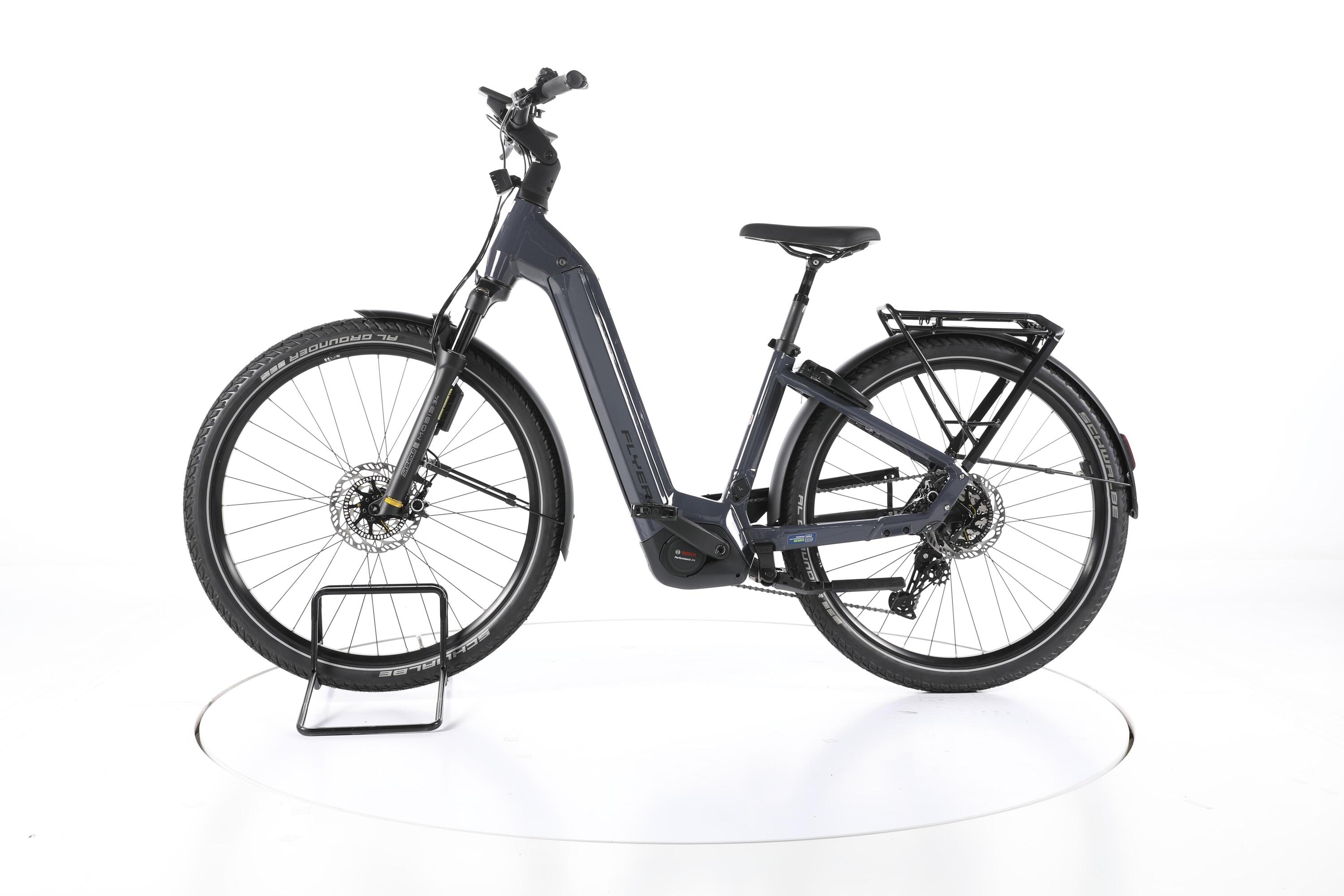 Refurbished - FLYER Gotour 7.10 ABS Trekking E-Bike Lage instap  - Zeer goed 6/7