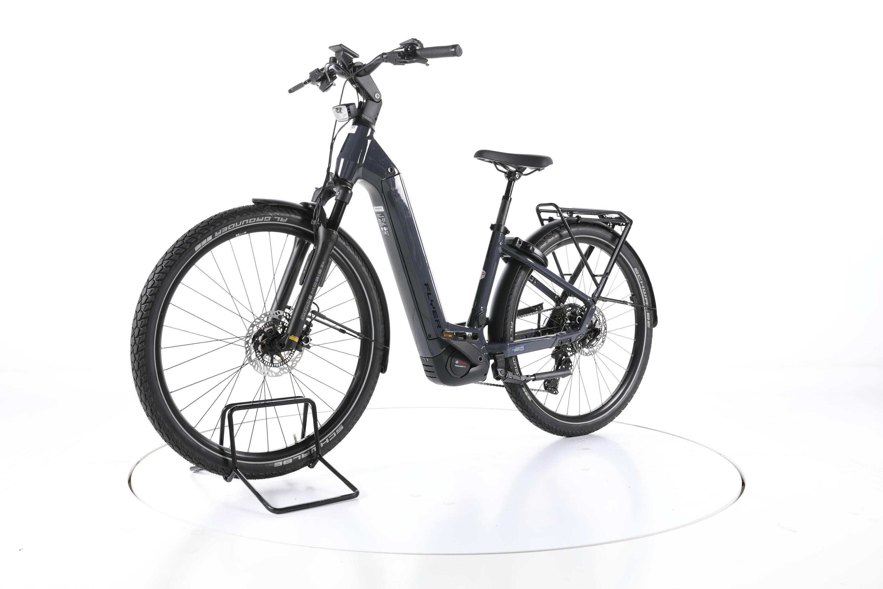Refurbished - FLYER Gotour 7.10 ABS Trekking E-Bike Lage instap  - Zeer goed 5/7