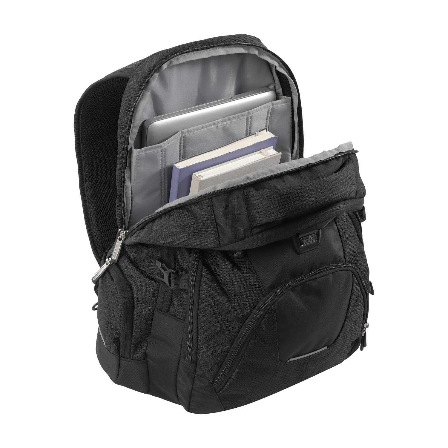 Totto Mochila ejecutiva Polixan 2.0 Negro Poliéster 30 x 48 x 14 cm 5/5