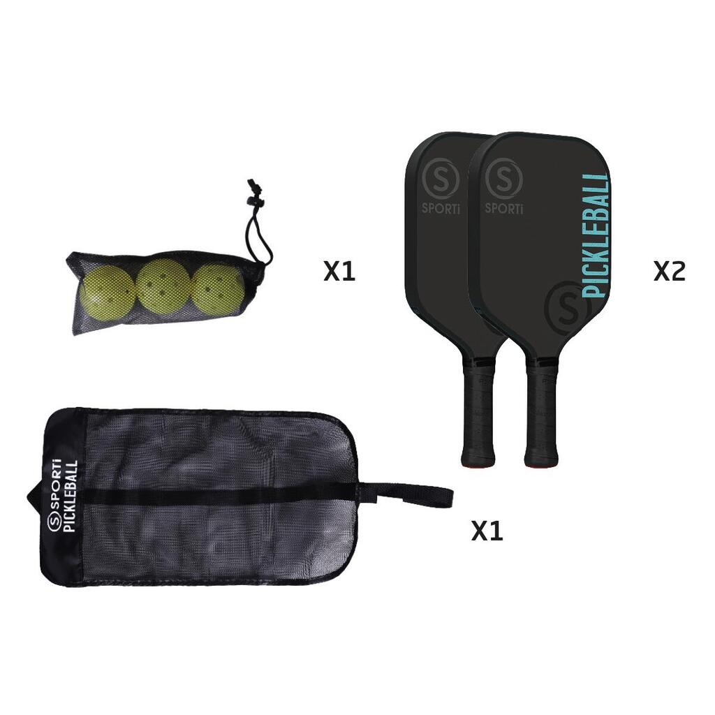 Wooden pickleball set Sporti Outdoor